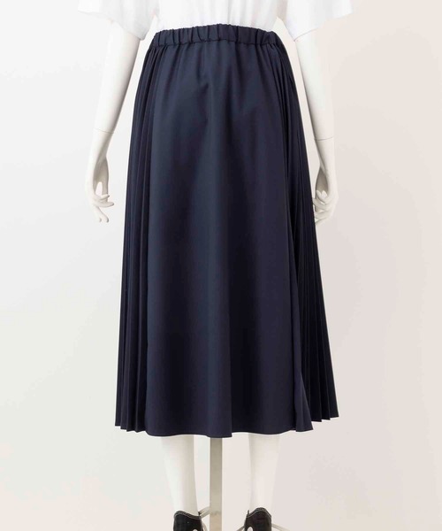 SILAS(サイラス)の「SIDE PLEATS SKIRT サイドプリーツ スカート サイラス(スカート・レディース・ブラウン/ネイビー・ONE SIZE)」の10枚目の写真
