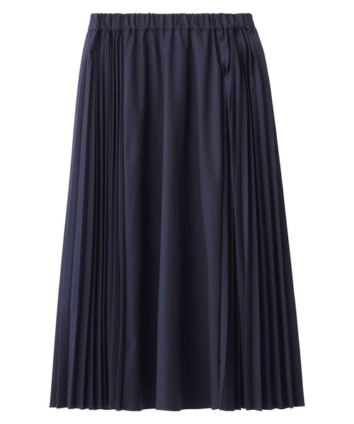 SILAS(サイラス)の「SIDE PLEATS SKIRT サイドプリーツ スカート サイラス(スカート・レディース・ブラウン/ネイビー・ONE SIZE)」の12枚目の写真