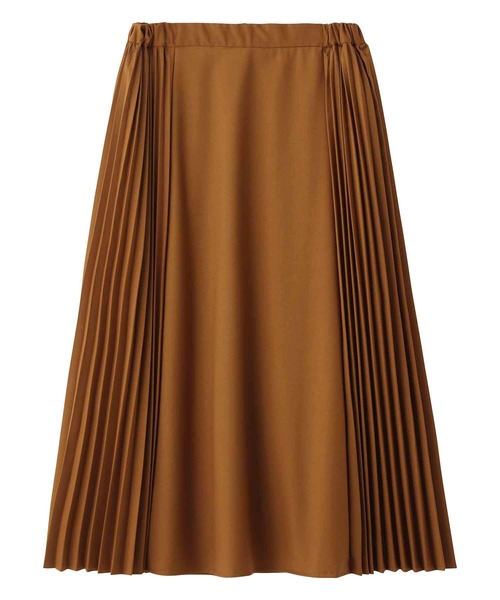 SILAS(サイラス)の「SIDE PLEATS SKIRT サイドプリーツ スカート サイラス(スカート・レディース・ブラウン/ネイビー・ONE SIZE)」の21枚目の写真