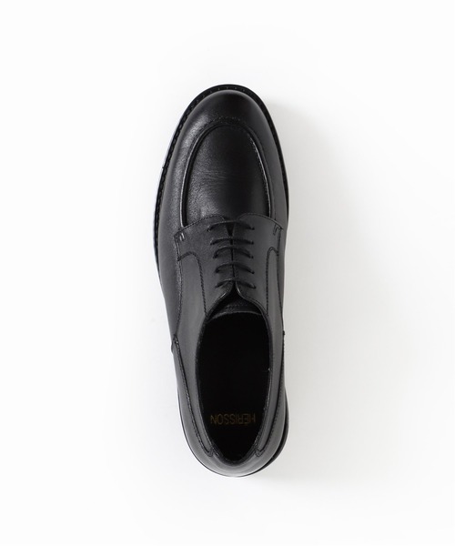 HERISSON(エリソン)の「◆【HERISSON / エリソン】 Uチップレザーシューズ(ドレスシューズ・メンズ・ブラック・26cm/27cm/28cm/26.5cm/27.5cm)」の7枚目の写真