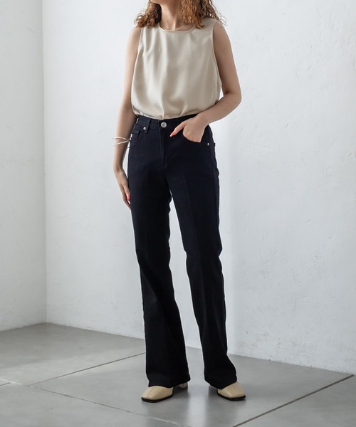 mystic（ミスティック）の「サテンタンクトップ（タンクトップ・レディース・ブラック/パープル/アイボリー・FREE）」の19枚目の写真