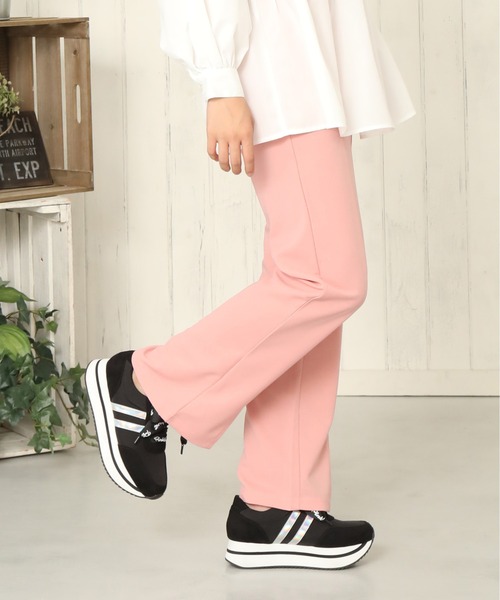 PINKHUNT(ピンクハント)の「PINKHUNT スリットパンツ 5845K(その他パンツ・キッズ・ブラウン/ライム/ブラック/ベビーピンク・150cm/130cm/140cm/160cm/120cm)」の4枚目の写真