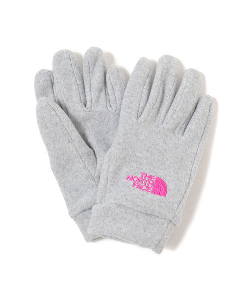 こども ビームス（コドモビームス）の「THE NORTH FACE / キッズ マイクロ フリースグローブ 21（4～12才）（手袋・キッズ・ブラック/ブラック系その他2/オリーブ・XS(5-6)/XXS(4-5)/S(7-8)/M(9-10)/L(11-12)）」の3枚目の写真