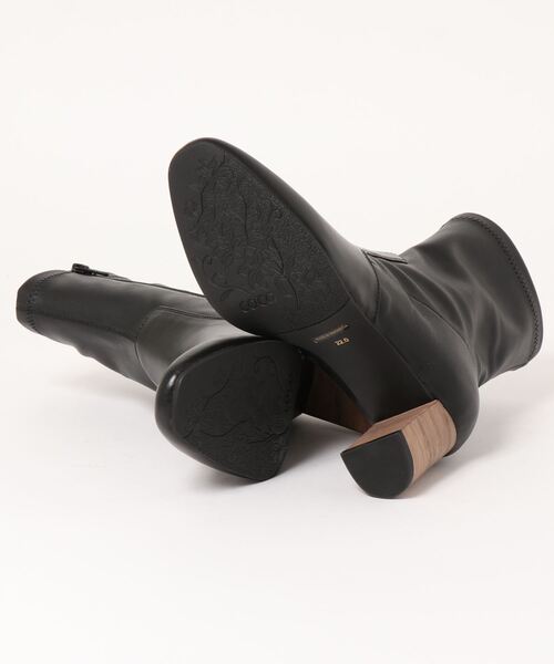 coca(ANDEX shoes product)(コカ)の「coca / コカ ソフトスクエアトゥ ストレッチショートブーツ 421009(ブーツ・レディース・ブラック・22cm/22.5cm/23cm/23.5cm/24cm/24.5cm)」の15枚目の写真