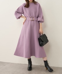 natural couture | フワ軽2WAY Aラインワンピース(ワンピース)