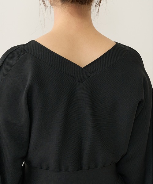 natural couture（ナチュラルクチュール）の「フワ軽2WAY Aラインワンピース（ワンピース・レディース・ラベンダー/レッド系その他/カーキ/グレイッシュベージュ/ブラック・FREE）」の19枚目の写真