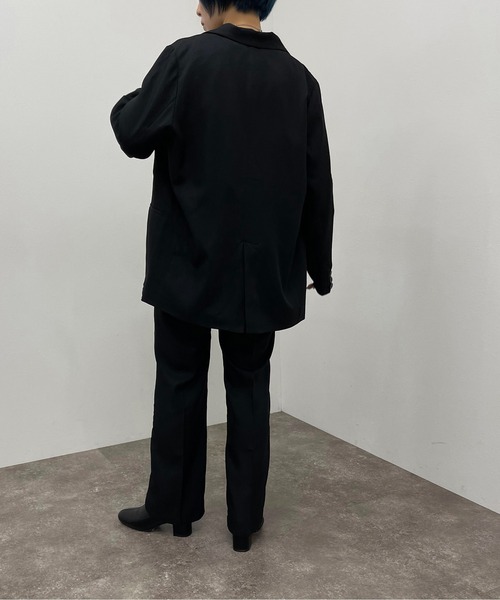 apres jour mignon（アプレジュールミニョン）の「センタープレスストレートパンツ【SETUP着用可能】【ZOZOTOWN限定アイテム】（その他パンツ・レディース・パープル系その他3/ブラック/ダークグリーン/グリーン系その他2・MEDIUM/X-LARGE/SMALL）」の10枚目の写真