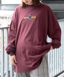 ∴WEGO/別注ベンデイビスロゴ刺繍BIGロンT