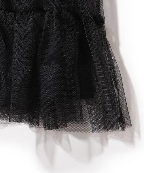 SHOO・LA・RUE（シューラルー）の「◆【90-130cm/ハロコレ】ネコチュールワンピース（ワンピース・キッズ・ブラック/パープル系2/ピンク系・10/09/13/12/11）」の11枚目の写真