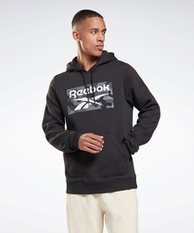 カモ オールオーバー プリント プルオーバー フーディー / Camo Allover Print Pullover Hoodie