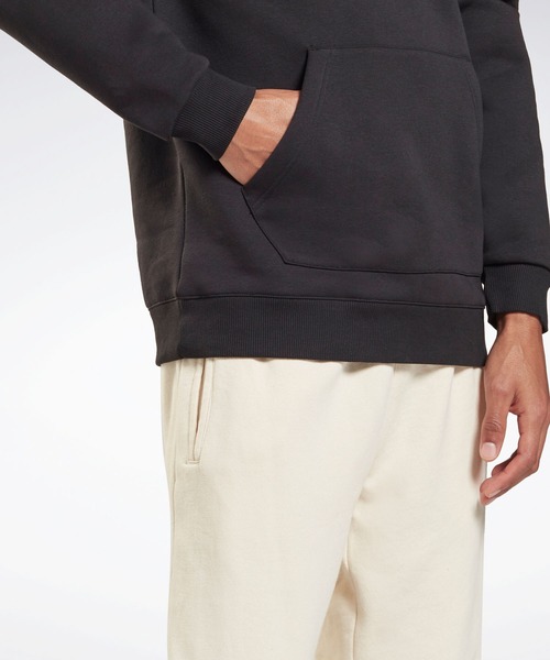 Reebok(リーボック)の「カモ オールオーバー プリント プルオーバー フーディー / Camo Allover Print Pullover Hoodie(パーカー・メンズ・ブラック・SMALL/MEDIUM/LARGE/X-LARGE/XX-LARGE/X-SMALL/XXX-LARGE)」の8枚目の写真