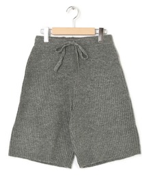 w closet | 2×2リブハーフパンツ(その他パンツ)