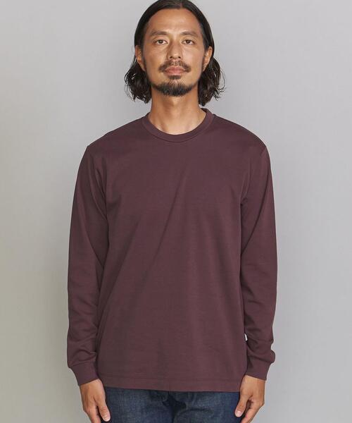 BEAUTY&YOUTH UNITED ARROWS（ビューティーアンドユースユナイテッドアローズ）の「BY スムース クルーネック  カットソー（Tシャツ/カットソー・メンズ・ホワイト/ネイビー/ワインレッド・M/XL/S/L）」の15枚目の写真