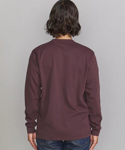 BEAUTY&YOUTH UNITED ARROWS（ビューティーアンドユースユナイテッドアローズ）の「BY スムース クルーネック  カットソー（Tシャツ/カットソー・メンズ・ホワイト/ネイビー/ワインレッド・M/XL/S/L）」の18枚目の写真