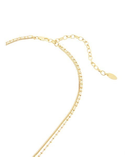 fifth（フィフス）の「2連チェーンネックレス（ネックレス・レディース・シルバー/ゴールド・FREE）」の5枚目の写真