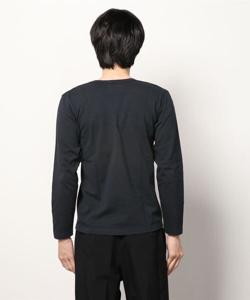 Ahe'hee（アヘヘ）の「Ahe'hee(アヘヘ) ロングスリーブＶネック（Tシャツ/カットソー・メンズ・ホワイト/ブラック/ネイビー・X-LARGE/SMALL/MEDIUM/LARGE）」の5枚目の写真