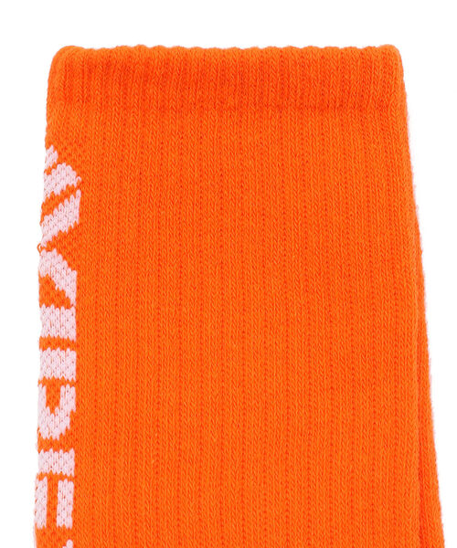 AVIREX（アヴィレックス）の「【Women's】NYC リブ ソックス / NYC RIB SOCKS / アヴィレックス / AVIREX（ソックス/靴下・レディース・ホワイト/ブラック/オレンジ・FREE）」の4枚目の写真