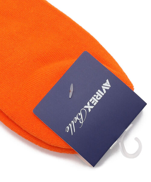 AVIREX（アヴィレックス）の「【Women's】NYC リブ ソックス / NYC RIB SOCKS / アヴィレックス / AVIREX（ソックス/靴下・レディース・ホワイト/ブラック/オレンジ・FREE）」の7枚目の写真