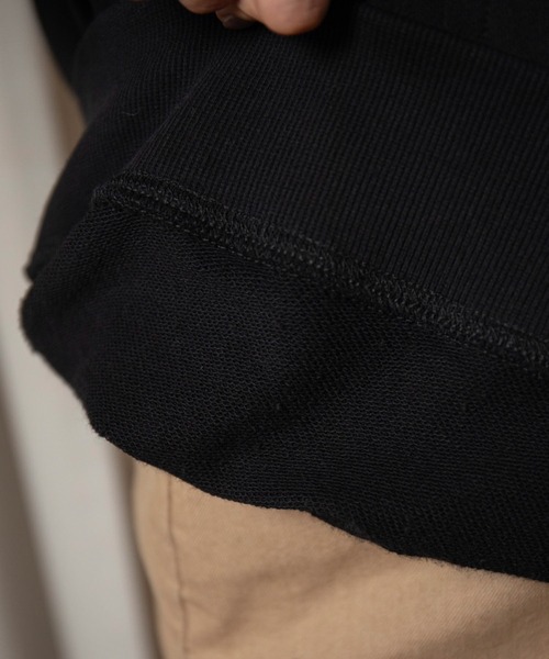 vis-`a-vis（ビサビ）の「【WEB限定】【コラボ】ミチ＆藍にいなイラストプリント裏毛チュニックフーディ（パーカー・レディース・ライトグリーン/ブラック/ホワイト・FREE）」の21枚目の写真