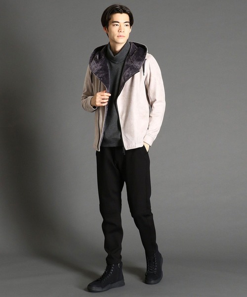 NICOLE CLUB FOR MEN(ニコルクラブフォーメン)の「フェイクスウェードブーツ(ブーツ・メンズ・ブラック/ベージュ/グレー・25.5cm/26.5cm/27.5cm)」の13枚目の写真