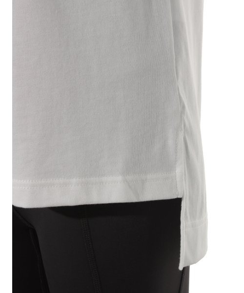 emmi（エミ）の「【emmi yoga】ロゴロンTEE（Tシャツ/カットソー・レディース・ホワイト/カーキ・FREE）」の8枚目の写真