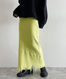 PAGEBOY | ニットダメージスカート(スカート)