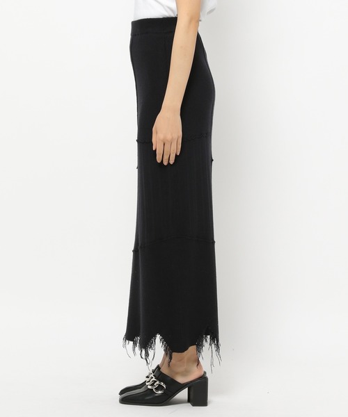 PAGEBOY（ページボーイ）の「ニットダメージスカート（スカート・レディース・ブラック/イエロー/アイボリー・FREE）」の16枚目の写真