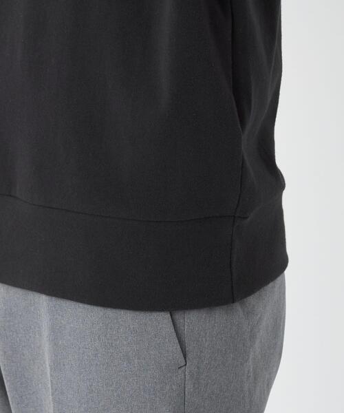 gicipi(ジチピ)の「<gicipi(ジチピ)> コットン TONNO ニット カットソー クルーネック(Tシャツ/カットソー・メンズ・ホワイト/ダークブラウン/ブラック・M(4)/L)」の12枚目の写真