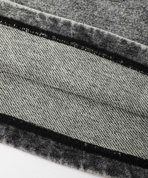 X-girl（エックスガール）の「CHEMICAL WASH CROPPED SWEAT TOP（スウェット・レディース・グリーン/ブラック/ピンク・S/M）」の14枚目の写真