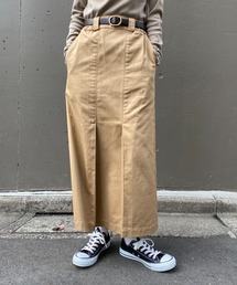 SUPERTHANKS | 【SUPERTHANKS/スーパーサンクス】別注SQUARE STITCH TCK WIDE SK/スクエアステッチワイドスカート(スカート)