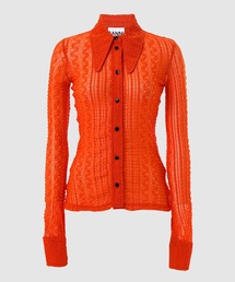 Stretch Lace Jersey Shirt