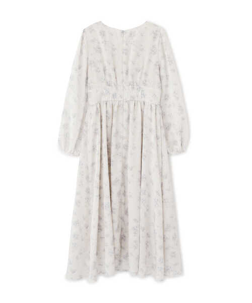 PROPORTION BODY DRESSING(プロポーションボディドレッシング)の「フラワープリントフロントボタンワンピース / 1212140103(ワンピース・レディース・ベージュ/グレー・SMALL/MEDIUM)」の13枚目の写真