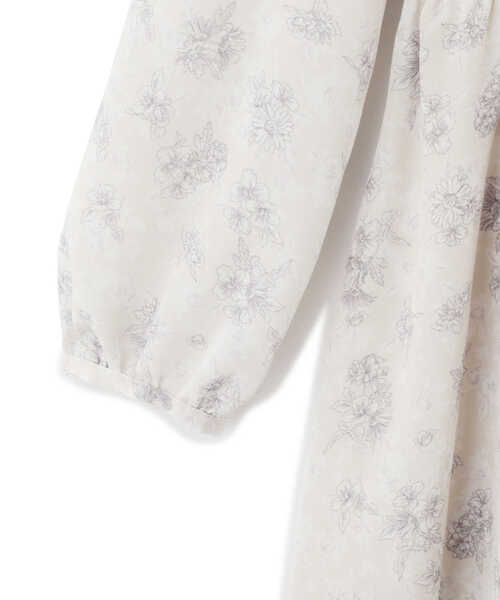 PROPORTION BODY DRESSING(プロポーションボディドレッシング)の「フラワープリントフロントボタンワンピース / 1212140103(ワンピース・レディース・ベージュ/グレー・SMALL/MEDIUM)」の16枚目の写真