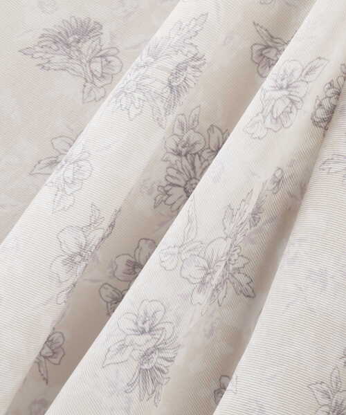 PROPORTION BODY DRESSING(プロポーションボディドレッシング)の「フラワープリントフロントボタンワンピース / 1212140103(ワンピース・レディース・ベージュ/グレー・SMALL/MEDIUM)」の21枚目の写真