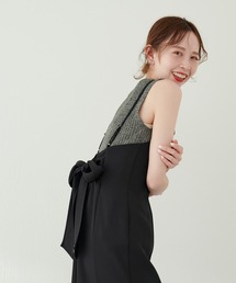 natural couture | 【WEB限定カラー有り】おしゃれマーメイドリボンキャミワンピース(ワンピース)