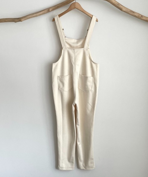 CANAL JEAN（キャナルジーン）の「arc　フェイクスエードサロペット（サロペット/オーバーオール・レディース・オフホワイト/イエロー/ブルー・38）」の14枚目の写真