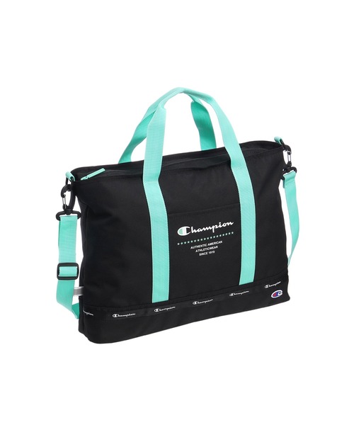Champion（チャンピオン）の「Champion　ジェニー　手提げバッグ　レッスンバッグ　ショルダー　63304（トートバッグ・キッズ・ミント/ラベンダー/ブラック・FREE）」の2枚目の写真