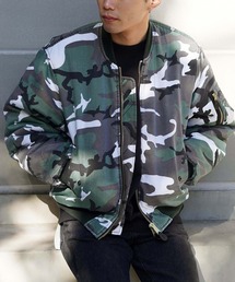 【FOSTEX GARMENTS / フォステックスガーメンツ】CAMO MA-1 VRTG  WASH LTD