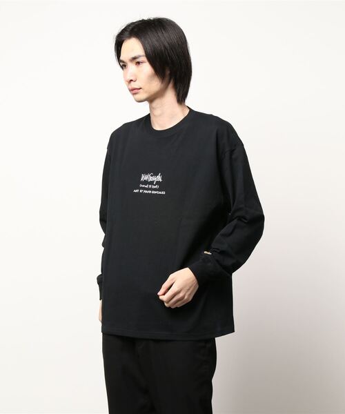 （What it isNt）ART BY MARKGONZALES（ワットイットイズント）の「【(What it isNt)】イラストプリントロンＴ（Tシャツ/カットソー・メンズ・サックスブルー/ホワイト/ブラック・S/XL/L/M）」の14枚目の写真