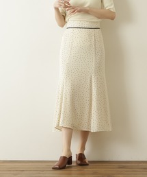 N.（N. Natural Beauty Basic） | ◆ドットパイピングマーメイドスカート(スカート)