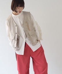 La SRIC | La SRIC / リネンライクツイードベスト(ベスト)