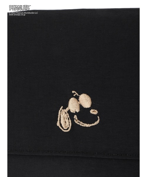 Green　Parks（グリーンパークス）の「■SNOOPY ウォレットショルダー＊（トートバッグ・レディース・ブラック/イエロー・FREE）」の7枚目の写真