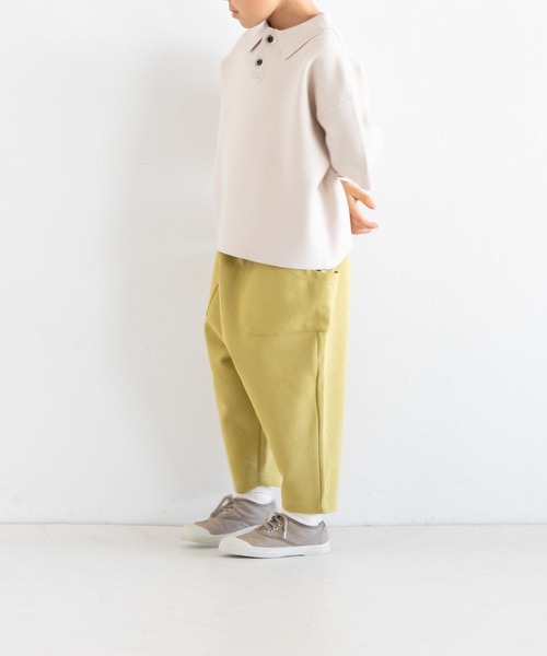 LOWRYS FARM(ローリーズファーム)の「サイドポケットカットパンツ 268597(その他パンツ・キッズ・チャコールグレー/グリーン/アイボリー・110cm/120cm/130cm/140cm/150cm)」の4枚目の写真