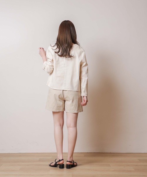 flower（フラワー）の「ジャーニーセットトップ（アンサンブル・レディース・パープル/アイボリー・FREE）」の5枚目の写真