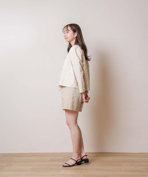 flower（フラワー）の「ジャーニーセットトップ（アンサンブル・レディース・パープル/アイボリー・FREE）」の6枚目の写真