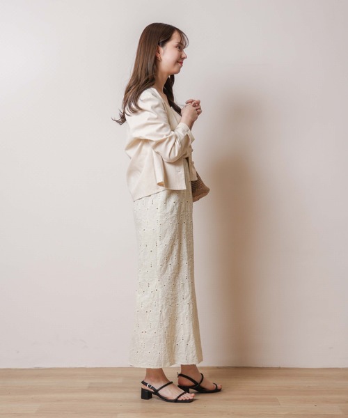 flower（フラワー）の「ジャーニーセットトップ（アンサンブル・レディース・パープル/アイボリー・FREE）」の10枚目の写真