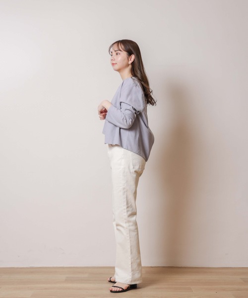 flower（フラワー）の「ジャーニーセットトップ（アンサンブル・レディース・パープル/アイボリー・FREE）」の16枚目の写真