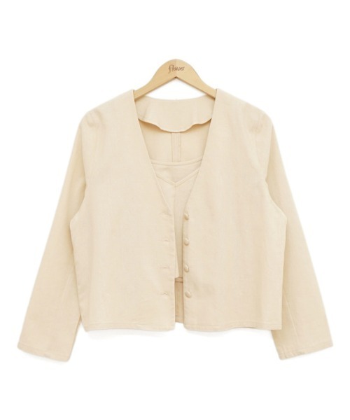 flower（フラワー）の「ジャーニーセットトップ（アンサンブル・レディース・パープル/アイボリー・FREE）」の22枚目の写真