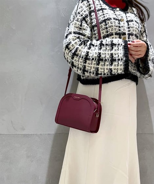 Samantha Thavasa（サマンサタバサ）の「STモチーフ金具 ショルダーバッグ（ショルダーバッグ・レディース・ライトブルー/ブラック/ベージュ/イエロー/ピンクベージュ/グレイッシュベージュ/チェリーレッド・FREE）」の7枚目の写真