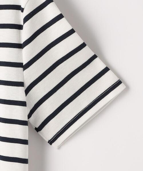 PETIT BATEAU（プチバトー）の「【別注】＜ PETIT BATEAU (プチバトー)＞ プリント ショートスリーブ Tシャツ（Tシャツ/カットソー・レディース・オフホワイト/ブラック/その他1/その他2・M）」の21枚目の写真
